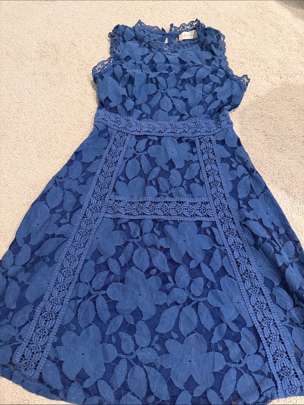 altar'd state blue lace dress | Dresses | Altard State Floral Aline Sz Small This dreamy and elegant LARSA Womens Black Wide Dress Size:M (Fits US 8 - US 10)
